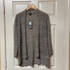 NWT Eileen Fisher angled hem cardigan